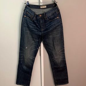Madewell straight leg crop